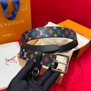 Louis Vuitton x Takashi Murakami LV D-Ring Belt