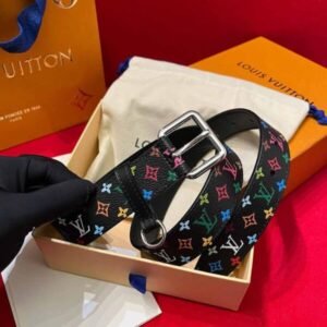 Louis Vuitton x Takashi Murakami LV D-Ring Belt