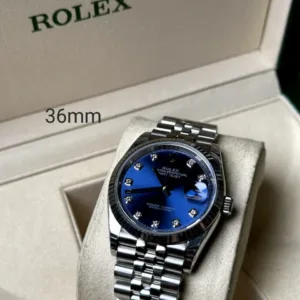 Rolex Datejust 41 Blue Diamond Dial - Luxury Master Copy Dubai