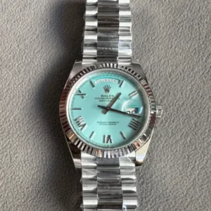 Rolex Day-Date 40 Platinum Ice Blue - Luxury Master Copy Dubai