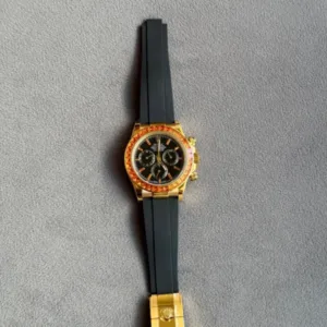 Rolex Daytona 116588 SACO Yellow Gold Orange - Luxury Master Copy Dubai