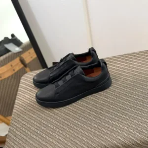 Zegna Triple Stitch Sneakers - Luxury Master Copy Dubai